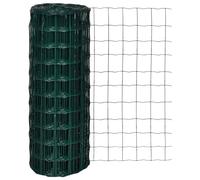 vidaXL Clôture euro Acier 10 x 1,0 m Vert 140573