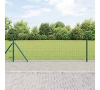 Clôture Euro avec Base en Béton Maille extérieure. Limite de jardin vidaXL vidaX