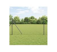 Vidaxl Clôture Euro Grise 1,4x10 M Acier