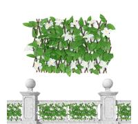 Clôture extensible, panneaux en treillis,Clôture en treillis extensible en saule | Treillis extérieur multifonctionnel pour fond de vertes, , balcons