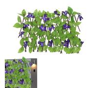 Clôture Extensible, Panneaux en Treillis | Treillis de Jardin végétal Extensible,Treillis Multifonctionnel d'extérieur pour Fond de Verte, Mur, Balcon