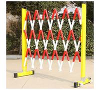 Clôture extérieure de contrôle des foules, clôture extensible avec roues, for la construction de routes, garage, route, extérieur(400cm)