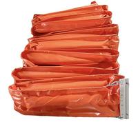 Clôture flottante for déchets de rivière, capacité de rétention d'huile, clôture souple, barrière pliable en tube de PVC, clôture contre les inondations for l'extérieur, clôture à déchets flottante so