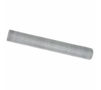 Clôture hexagonale argentée 1,4 x 100 m en acier galvanisé - Clôture hexagonale moderne pour jardin et terrasse, résistante aux intempéries, robuste et polyvalente pour délimiter clairement les zones