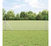 Vidaxl Clôture Hexagonale Verte 0.4x50 M Acier