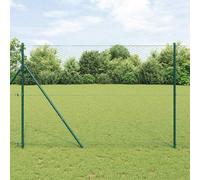 Vidaxl Clôture Hexagonale Verte 1.6x100 M Acier