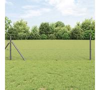 vidaXL Clôture Hexagonale Grise 1.2x100 m acier