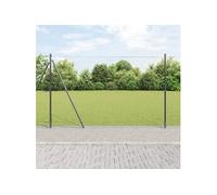 Clôture Hexagonale Gris 1,4x10 m Acier 3353632
