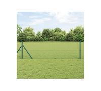 Clôture hexagonale verte 0,6x10 m en acier 3352628
