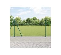 Clôture hexagonale verte 1.2x10 m en acier 3353486