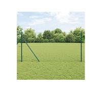 Clôture Hexagonale Verte 1,4x25 m Acier 3352681