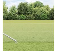Clôture Hexagonale Vidaxl 0.4x50 M Acier Galvanisé, Poteaux De Clôture Vidaxl Avec Pique 13 Pcs Ø32 Mm 60 Cm Acier Galvanisé