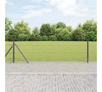 Clôture Hexagonale Grise 0,5x50 m Acier 3353683