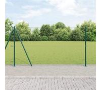 Clôture hexagonale vidaXL Verte 1,2x100 m Acier 3353593 Vert G