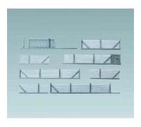 Faller 272420 Metal Industrial Fencing N Scale Scenery and Accessories Kit de Construction, F272420, Multicolore, Moyen