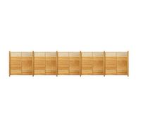 Clôture intimité en bois HOME DELUXE SOMA - 180 x 180 cm 5x éléments + 6x poteaux