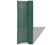 Clôture Jardin Double Face Vidaxl Pvc 150x500 Cm Gris Vert Pvc 150x300 Cm