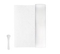 Clôture Métallique Pour Poules De Jardin | Treillis Métallique De 15,7 X 10 Pieds | Comprend 50 Attaches De Câble | Barrière De Protection Pour Oiseaux, Lapins, Chats, Chiens Et . Utilisation E