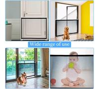 Clôture Pliante Portable Pour Enfants, Fournitures De Séparation Pour Animaux De Compagnie, Mise À Niveau De La Porte De Sécurité De La Chambre De Bébé, Parc À Mailles, Soins Pour Bébés