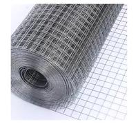 Clôture polyvalente en acier inoxydable 6 x 6 mm Hauteur de maille 0,8 m/0,9 m Plusieurs tailles (0,9 x 16 m) pour enclos de jardin et utilisation de sécurité
