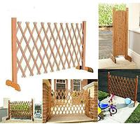 Clôture portable extensible en bois