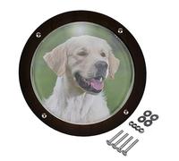 Clôture pour Chien - Bulles en Acrylique - 33 x 33 x 16 cm - Facile à Installer - Adorable Bulle Ronde pour et Animaux domestiques - Niche pour Chien