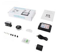 Clôture pour Chien sans Fil 2 en 1 avec Collier de Dressage Système de clôture électrique pour Animaux de Compagnie Rechargeable Convient pour l'intérieur et l'extérieur