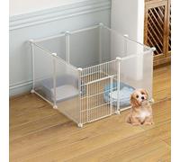Clôture pour grands chats Cages pour chats, Box pour chats DIY pour intérieur Clôture pour chats Cages pour petits animaux Cage pour chatons Utilisation intérieure Cages pour animaux de compagnie Cage