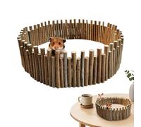 Clôture pour hamster, fournitures de décoration pour cages à gerbilles en bois | Jeu de gerbilles - Pour propriétaires d'animaux amoureux des animaux, refuges, magasins, maison ou bureau