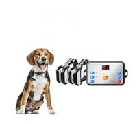 Clôture sans Fil pour Chien 2 en 1 Collier de Dressage avec télécommande Bande réfléchissante Imperméable Portée Ajustable Taille (Convient pour 2 Chiens)