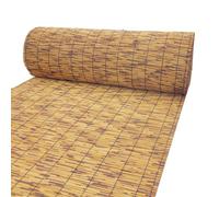 Clôture tissée en tige de roseau, clôture de confidentialité extérieure | Roseaux résistants à l'usure et durables, coupe-vent et résistants au soleil, protection solaire(120*250cm(47.2*98.4inch))