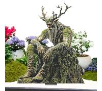 Clôtures de jardin de fées en acrylique - Clôtures de jardin Fées décoratives | Décoration de patio | Tree Man Earth Goddess Statue Stake | Accessoires d'extérieur Insert de sol Décoration de pot de