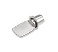 Clou de cloison SOURCING MAP 20Pcs 7x25mm Taquet Étagère Crochet Piquet Nickelé cuillère plat Écrou montages