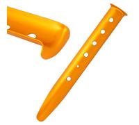 Clou De Fixation Pour Tente De Camping En Plein Air, En Alliage D'aluminium, Piquet à Neige LéGer En Forme De U, Auvent De Plage, 31cm, Or