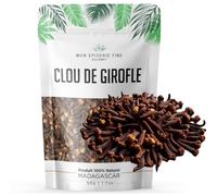 Clou de Girofle Entier de Madagascar - Séléction gourmet - Saveur intense et 100% Naturel Sachet ZIP refermable et recyclable fabriqué en Europe 50g
