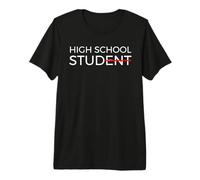 Clou de lycée drôle lycée T-Shirt Haut de Gamme
