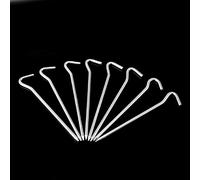 Clou de tente en alliage d'aluminium pour le camping - Ancrages au sol - Accessoires pour camping en plein air - Piquets - Extracteur de goupilles