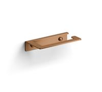 Clou Fold porte-rouleau papier toilette sans couvercle - Bronze brossé PVD CL/09.04030.83