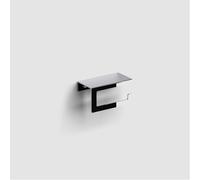 Clou Fold porte-rouleau papier toilette sans couvercle - modèle courbé - chrome CL/09.04029.29
