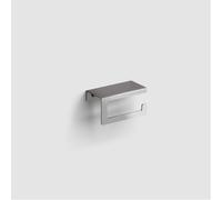 Clou Fold porte-rouleau papier toilette sans couvercle - modèle courbé - inox gebors. CL/09.04029.41