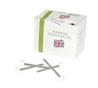 Clou inox NICOLL embout plastique blanc pour BELRIV - L.65 mm - 100 pièces - CI65B