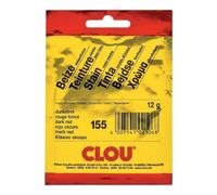 CLOU Poudre colorante 155 rouge foncé en poudre, soluble dans l'eau 12g Btl.CLOU Quantité:1
