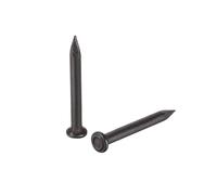 Clou SOURCING MAP 400Pcs 20mm Longueur 2mm Tige Diamètre Clous Carbone Acier Pointe Mur Ciment Quincaillerie Fixation Noir