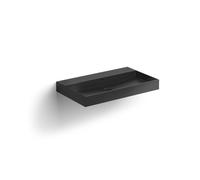Clou Wash Me lavabo 70x42x8cm sans bonde Céramique Noir mat CL/02.30432
