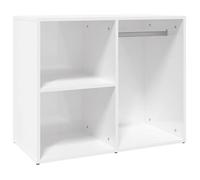 CLOUD Armoire de dressing,Armoire de chambre Blanc brillant 80x40x65cm Bois d'ingénierie CHYNEW5374915