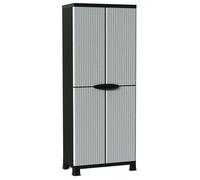 CLOUD Armoire en plastique 68x39x171,5 cm Design de rotin CHYNEW6896072