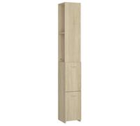 CLOUD Armoire salle de bain chêne sonoma 25x26,5x170 cm CHYNEW3029194