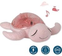CLOUD B Boîte à musique projecteur 3en1 tortue sous-marine avec berceuses rose ECO