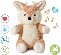 Cloud B® Lovelight Buddies Finley Fawn™ - Petit cerf bruyant avec détecteur de mouvement et boîte à musique
