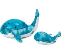 Peluche Veilleuse Tranquil Whale Family Blue NC